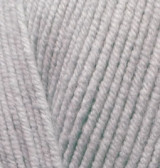 Нитки пряжа для в'язання бавовна акрил COTTON GOLD ALIZE Коттон Голд Алізе № 200 - сірий, фото 1