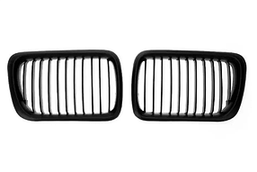 Решітка ноздрі радіатора для BMW (БМВ) 3 series E36 LCI (1997-1999) Матова Рестайл