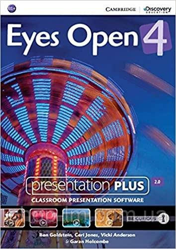 Eyes Open Level 4 Presentation Plus DVD-ROM / Cambridge (Ресурси для інтерактивної дошки)