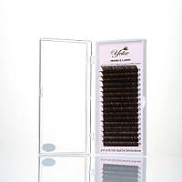 Вії Yelix шоколадного кольору мікс (10-13мм)