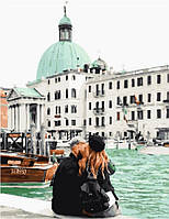 Картина по номерам Венеция с Таней Пренткович, 40х50 Brushme Premium (PGX23774)