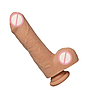 Фалоімітатор реалістичний Doc Johnson The D - Uncut D - 7 Inch With Balls ULTRASKYN, фото 6