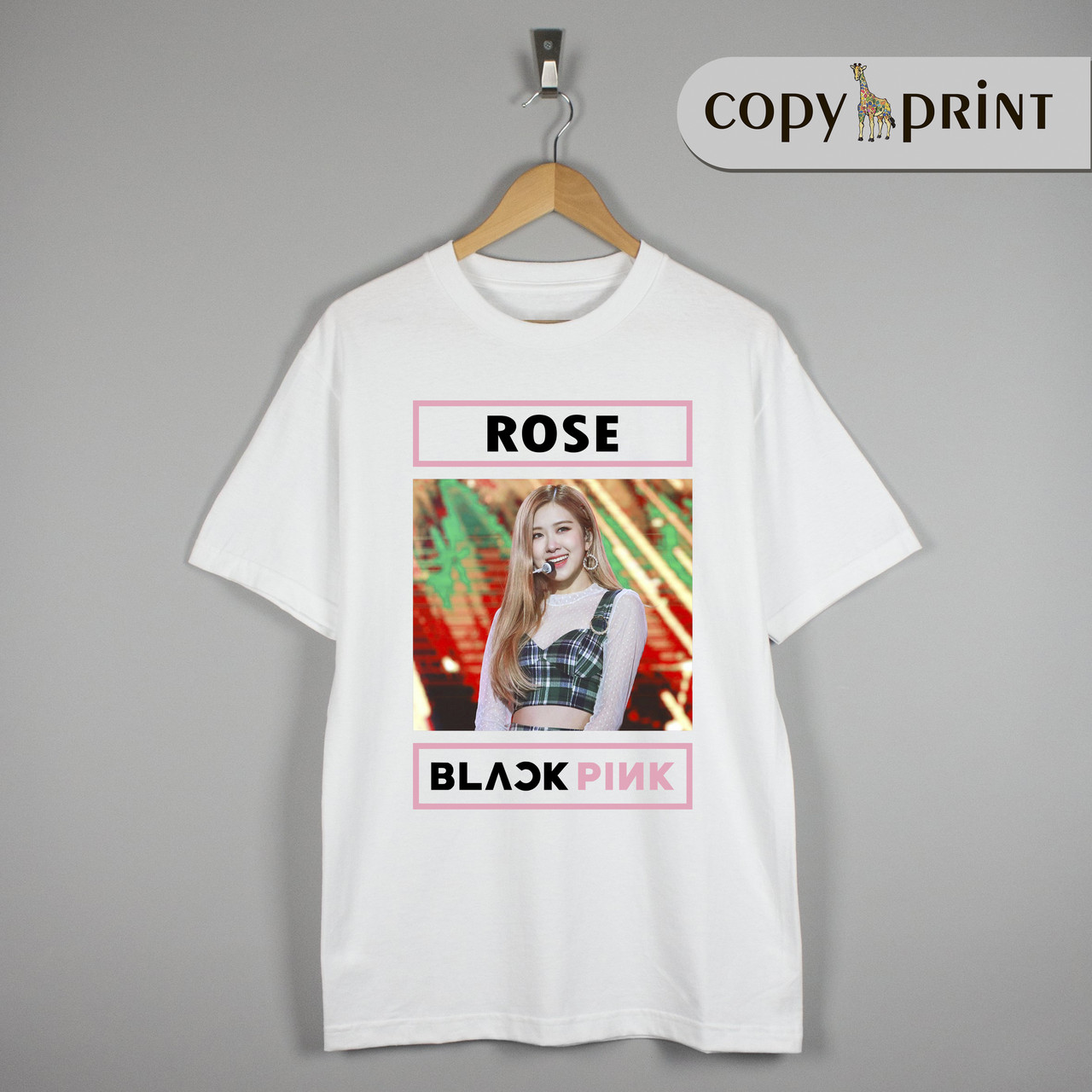 Футболка: BlackPink (Rose)