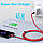 Кабель для швидкої зарядки телефону PD 60W Tiegem USB Type-C - USB Type-C 1м Зарядний провід шнур 7B, фото 6