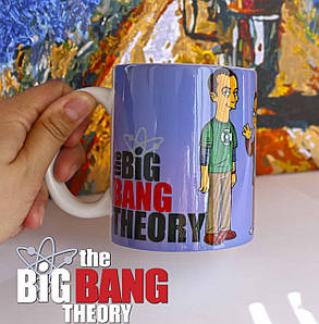 Чашка стиль сімпсони Теорія Великого вибуху / The Big Bang Theory