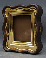 Фігурний кіот для ікони з внутрішньої позолоченій рамою., фото 7