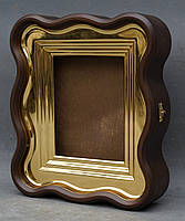 Фігурний кіот для ікони з внутрішньої позолоченій рамою., фото 6