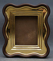 Фігурний кіот для ікони з внутрішньої позолоченій рамою., фото 8