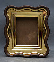 Фігурний кіот для ікони з внутрішньої позолоченій рамою., фото 9