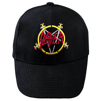 Бейсболка SLAYER 2 Pentagram 3D вишивка, фото 3
