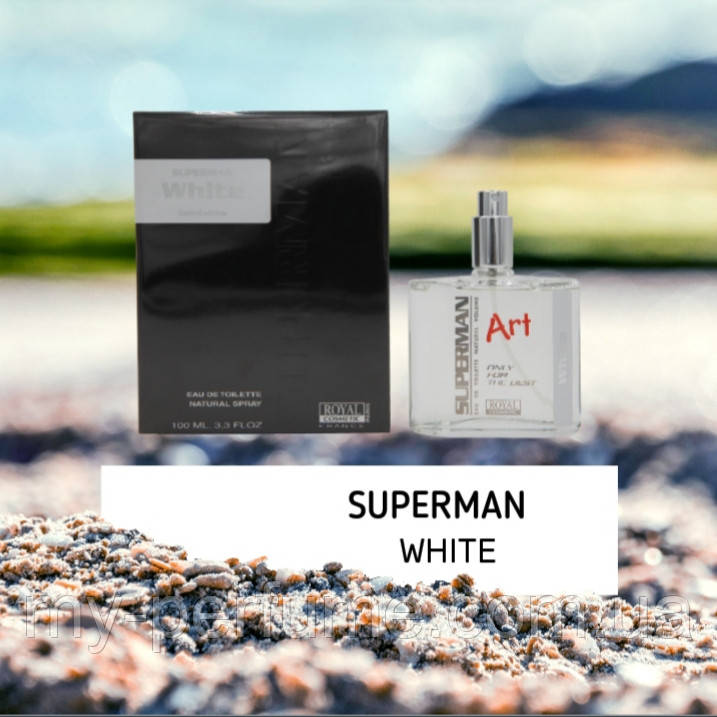 Туалетна вода для чоловіків Superman White 100 мл