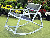 Крісло гойдалка садове у стилі лофт Kompred OL023