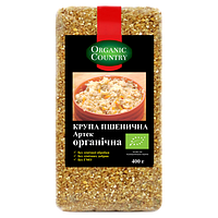 Крупа пшеничная Артек из пшеницы твердых сортов органическая Organic Country, 400 г