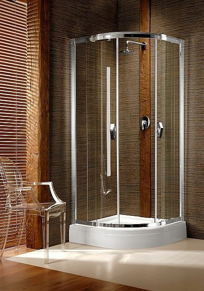 Душова кабіна Radaway Design Afrodita 30112-01-05 NA (хром/графіт), 800х800х1950 мм