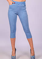 Жіночі джинсові капрі Ластівка А913 розмір S/M