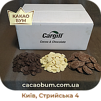 Шоколад чорний гіркий 72% Cargill 500 г Бельгийський в каллетах