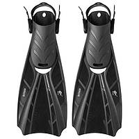 Ласти для дайвінгу з відкритою п'ятою Dolvor Batman F123-B розміри 36-44