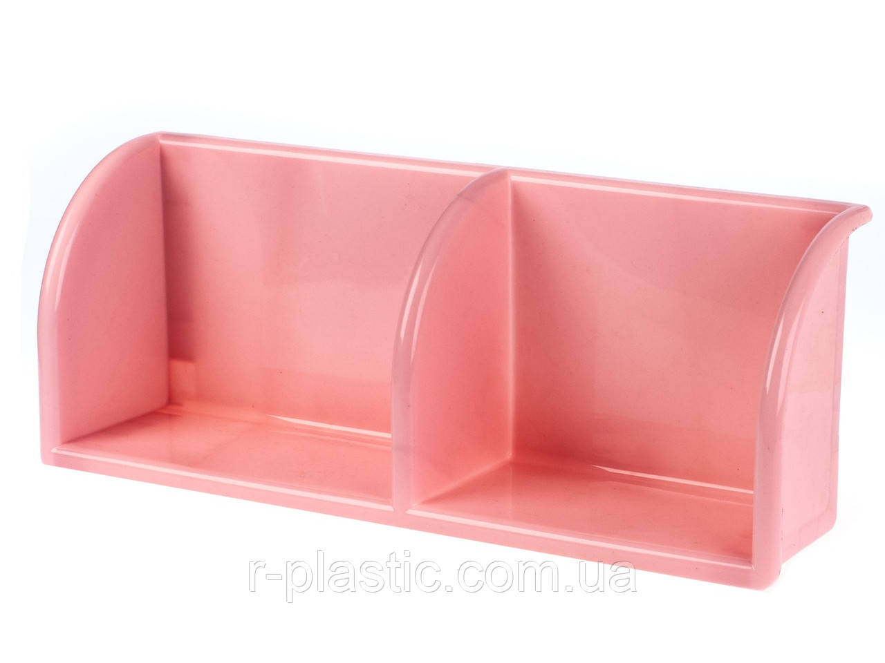 Полиця R-Plastic універсальна 25*20*13,5 см рожева