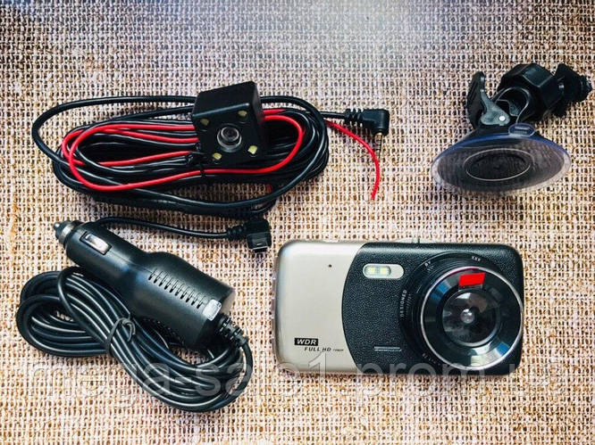 Купить Видеорегистратор автомобильный DVR CT503 1080P с двумя камерами ...