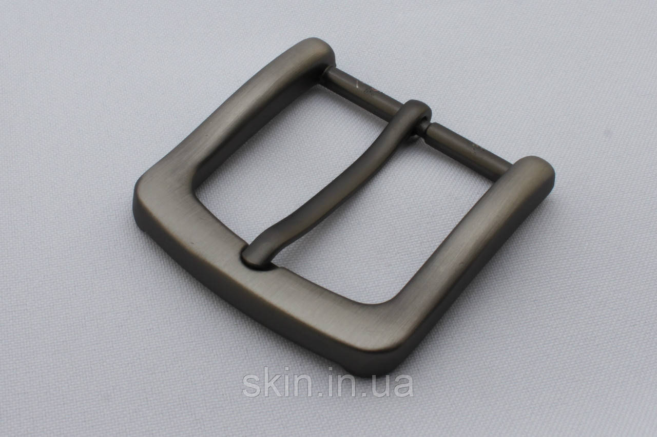 Пряжка ремінна, ширина - 38 мм, колір - сірий, артикул СК 5648