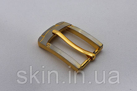 Пряжка ремінна, ширина - 20 мм, колір - золотистий, артикул СК 5657, фото 2