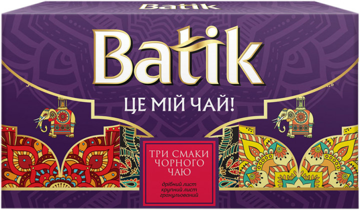 Подарунковий набір чаю Батик 3*50 грамів