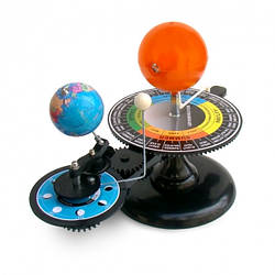 Телурій (діюча модель Сонце - Земля - Місяць) українською мовою