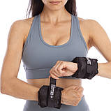 Обтяжувачі-манжети для рук та ніг Zelart FI-1967-1 2x0.5кг, фото 5