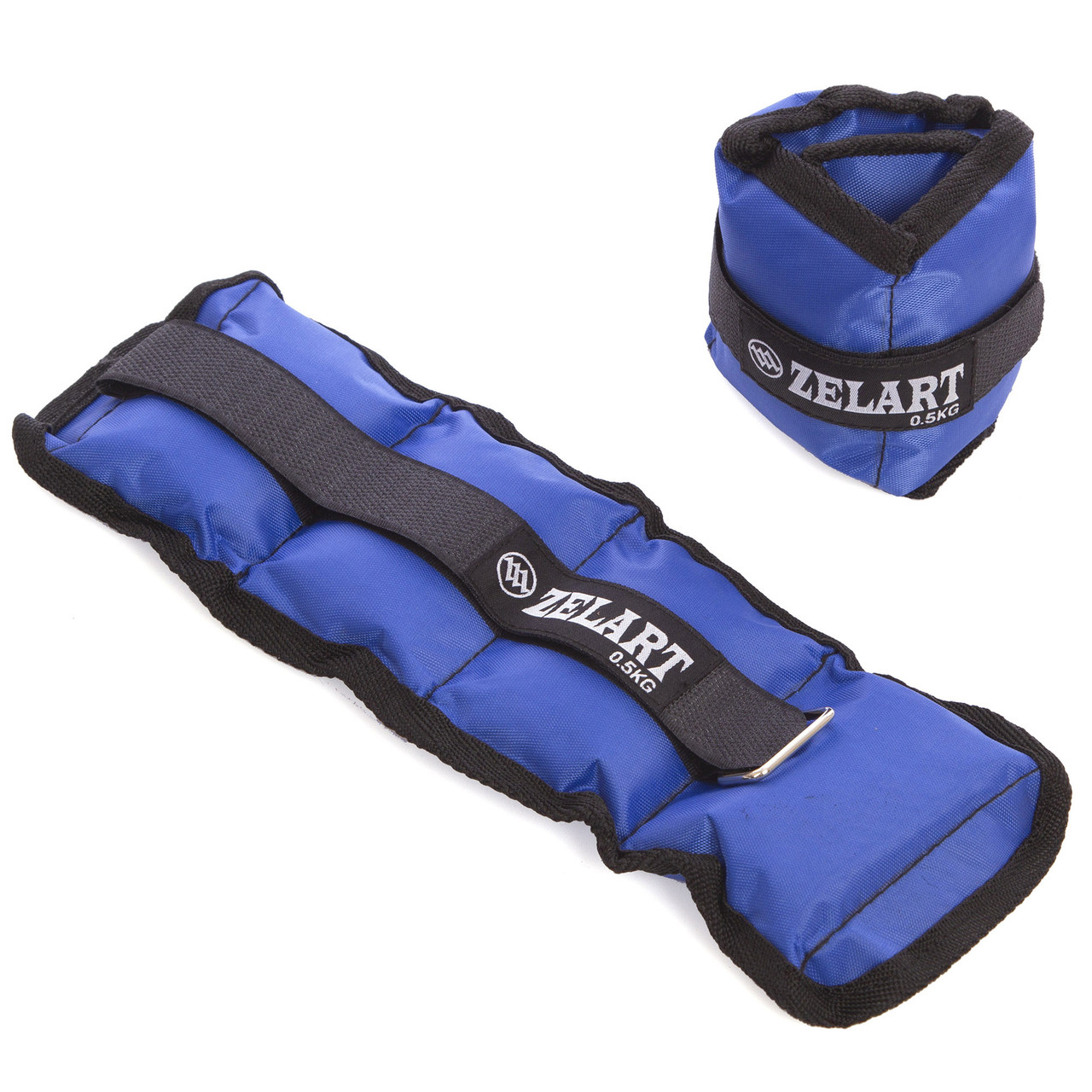 Обтяжувачі-манжети для рук та ніг Zelart FI-1967-1 2x0.5кг, фото 1