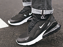 Чоловічі кросівки Nike Air Max 270 Black White AH8050-002, фото 5