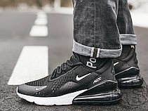 Чоловічі кросівки Nike Air Max 270 Black White AH8050-002, фото 6