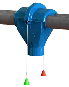 Спуск корму для труб 60 мм 320 опуск для труби 60 мм