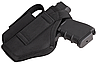 Кобура для Retay G-17, Glock-17 Глок-17 T 910 Flarm поясна з чохлом підсумком для магазину (oxford 600d, чорна), фото 3