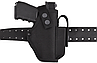 Кобура для Retay G-17, Glock-17 Глок-17 T 910 Flarm поясна з чохлом підсумком для магазину (oxford 600d, чорна), фото 4