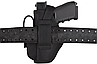 Кобура для Retay G-17, Glock-17 Глок-17 T 910 Flarm поясна з чохлом підсумком для магазину (oxford 600d, чорна), фото 5
