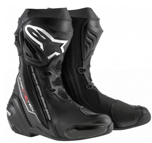 Мотоботи спортивні Alpinestars Supertech R чорні, 40
