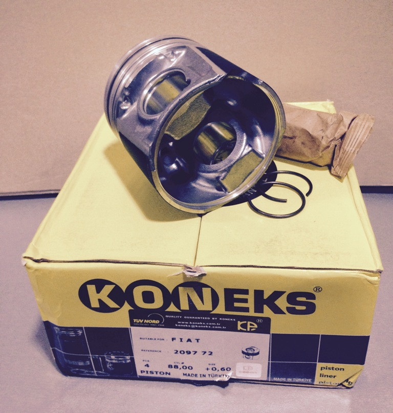 Поршень Fiat Ducato / Iveco Daily 2.3JTD 88,00mm +0,60 F1AE0481C