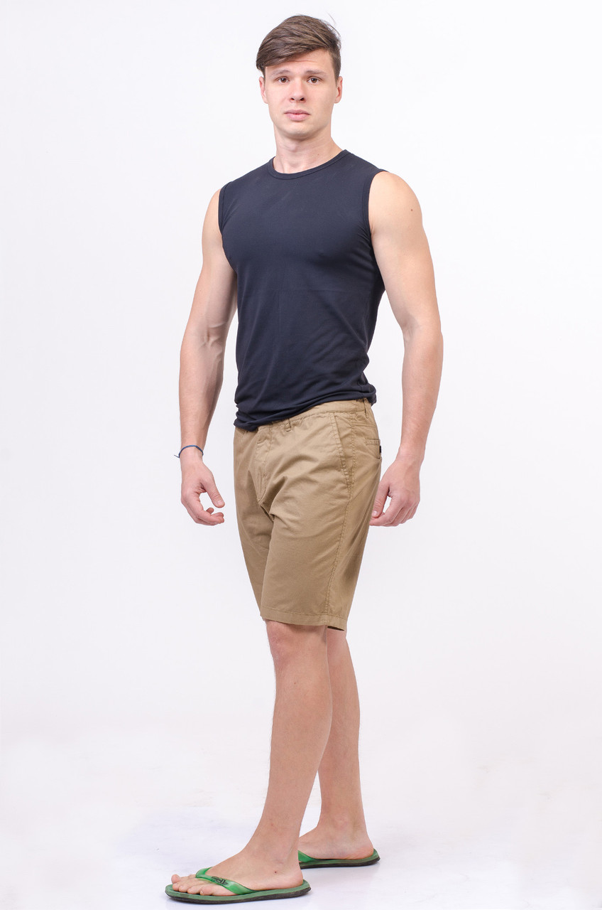 Шорти чоловічі гірчичні Avecs AV-30110 Розміри 35 (90см пояс), фото 1