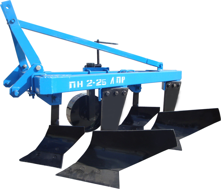 Плуг 2-х корпусний для мінітрактора ПН-2-25 Л ПР з передплужником