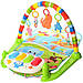 Розвивальний килимок 830*510 мм для немовляти з піаніно та проєктором "Зоряне небо" 698-54-54А-55-3, фото 2