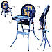 Дитячий стільчик для годування HC100A BLUE, фото 3
