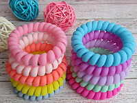 Гумки для волосся пружинки (спіральки)