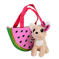 Собачка Кикки в сумочке, интерактивная игрушка 16 см, M 3698 RU