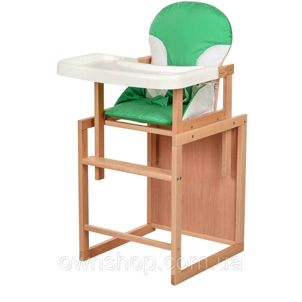 Дитячий cтульчик-трансформер для годування CH-L3, зелений, фото 1