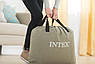 Надувний матрац 137*191*25 см з вбудованим насосом 220 В, Intex 64148 Pillow Rest, фото 7