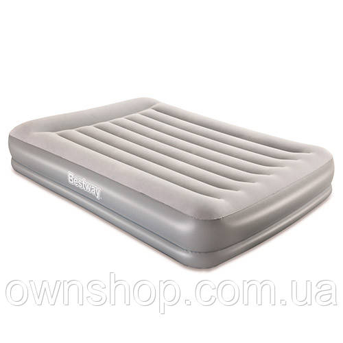 Надувне ліжко двоспальне 203*152*38 см із вбудованим насосом Bestway 67632, фото 1