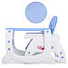Дитячий стільчик-трансформер для годування M 3612-12, блакитний, фото 4
