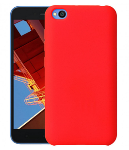 Чохол Silicone Case для Xiaomi Redmi Go червоний (ксиомі сяомі редмі гоу)