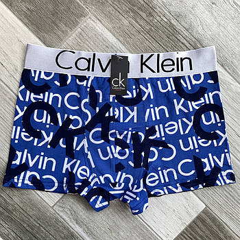Труси чоловічі боксери бавовна Calvin Klein 08, електрик, розмір L (46-48), 09180