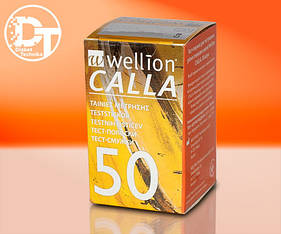 Тест-смужки Велліон Калла (Wellion Calla) — 50 шт.